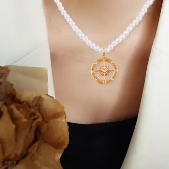 Женское простое ожерелье с цепочкой в виде сердца, Модные украшения из искусственного жемчуга Для женщин, Чокеры, Аксессуары, Подарок подруге на день рождения