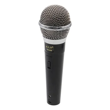 Профессиональный проводной динамический микрофон Ручной микрофон для караоке-бара, сцены, живого выступления, подкаста