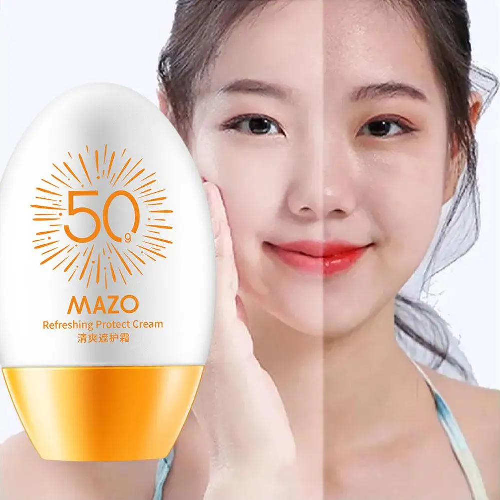 50 г Оттеночного крема MAZO BeautyEurope Refreshing Shade Cream Увлажняющий Крем С освежающим легким ароматом, оттенок с R2C52