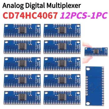 10-1ШТ CD74HC4067 16-Канальный Аналого-Цифровой Мультиплексор Модуль Коммутационной платы CMOS Precise для Электронных компонентов