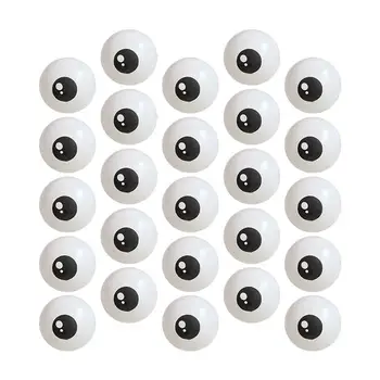 100шт Воздушных шариков для глаз из Латекса На Хэллоуин, Маленьких Круглых Латексных шариков для глазных яблок, украшения для праздничных вечеринок