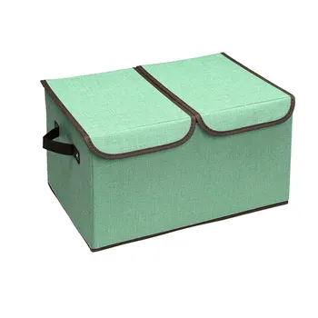 35671247 Хлопчатобумажная и льняная ткань, Коробка для отделки одежды с двойным покрытием, Складной ящик для хранения