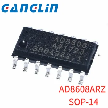 5 piezas AD8608ARZ SOP-14 AD8608 SOP14 AD8608A AD8608AR, Unidad de amplificador operativo IC SOP, estándar internacional
