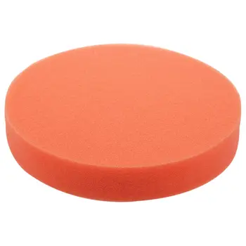 6-дюймовая 150-мм мягкая плоская губка для буферной полировки, комплект для полировки авто, Цвет: оранжевый