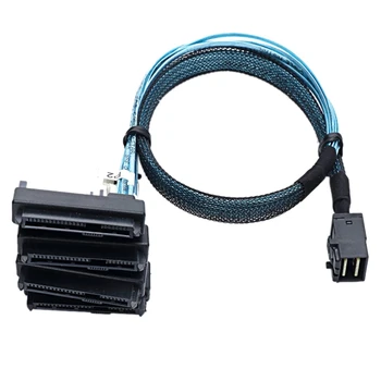 Mini SFF-8643 - серверный кабель для жесткого диска 4X29Pin SFF-8482 3,33TF/1 м