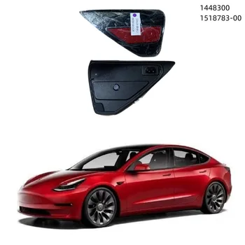 Tesla Model 3/Y Левая крышка зарядного порта с одной отделкой, аксессуары для украшения 1448300 1518783-00
