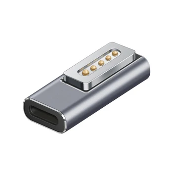 USB-адаптер Type-C для подключения к магнитному PD-устройству с индикаторной лампой для Macbook Air/ Pro