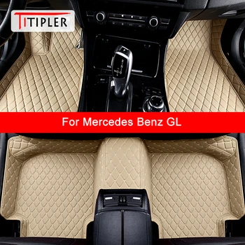 Автомобильные коврики TITIPLER на заказ для Mercedes Benz GL-CLASS X164 X166, автоаксессуары, коврик для ног
