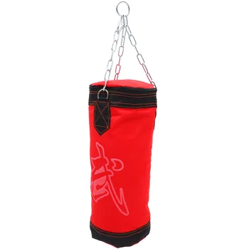 Боксерская груша для взрослых для занятий каратэ Пустой мешок с песком для снятия стресса Подвесные боксы для тренировки ударов ногами для фитнеса