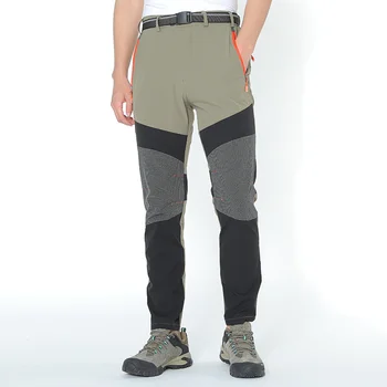 Большие размеры M-8XL, стрейчевые походные повседневные брюки, мужские Летние быстросохнущие Дышащие походные брюки, водонепроницаемые тактические брюки-карго