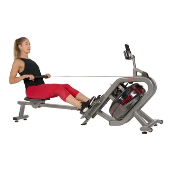 Гребной тренажер Sunny Health & Fitness Phantom Hydro для тренировки всего тела в домашних условиях, SF-RW5910