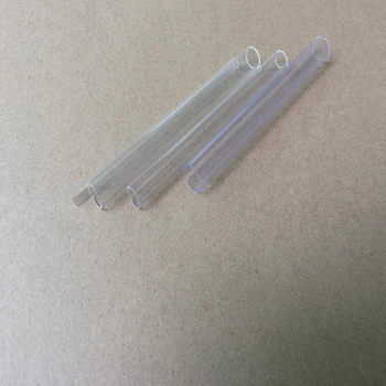 жесткие прозрачные трубки из ПК/ПВХ, жесткие пластиковые трубки 0,5 м/2шт
