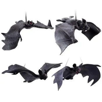 Забавная искусственная подвеска на Хэллоуин, имитирующая летучую мышь, Дом с привидениями, игрушка для вечеринки
