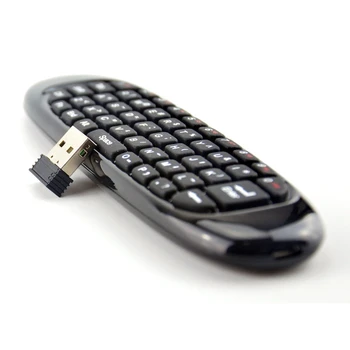 Мини-воздушная мышь Fly Air Keyboard Airmouse для Android 9.0 8.1 TV Box/ПК/TV Smart TV Mini 2.4G (C120)