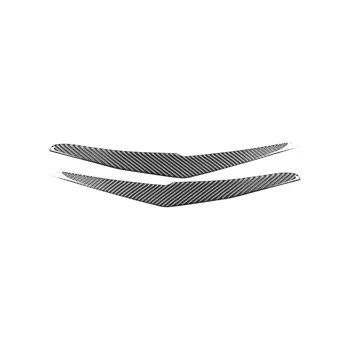 Наклейки для бровей и век фар, накладка на крышку фары из мягкого углеродного волокна для Axela 2017 2018 Аксессуары