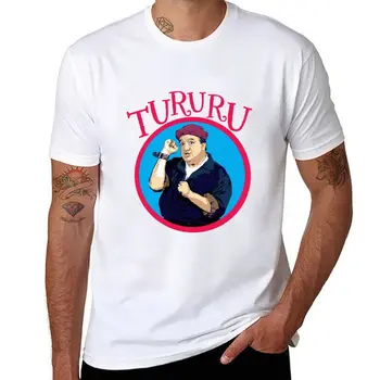 Новая футболка Juan Camaney TURURU, футболки для любителей спорта, футболки на заказ в стиле аниме, черные футболки, мужская одежда