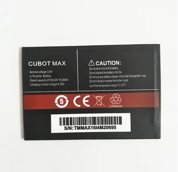 Новинка для аккумулятора CUBOT MAX, запасная батарея емкостью 4100 мАч для мобильного телефона CUBOT MAX В наличии
