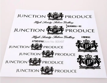 Новый автомобильный стайлинг Junction Production Виниловая наклейка для автомобиля JP Production Декоративное окно, Дверная ручка, наклейка на кузов, набор виниловых наклеек