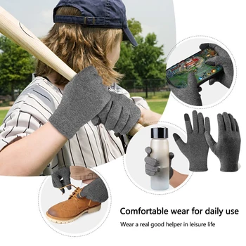 Перчатки для телефона с сенсорным экраном, Ветрозащитные перчатки для спорта на открытом воздухе, удобные для снятия боли в руках для занятий велоспортом, спортом, фитнесом.