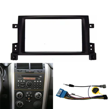 Рамка панели 2Din стерео радио для Suzuki Grand Vitara 2005-2015 Автомобильный GPS DVD Рамка авторадио