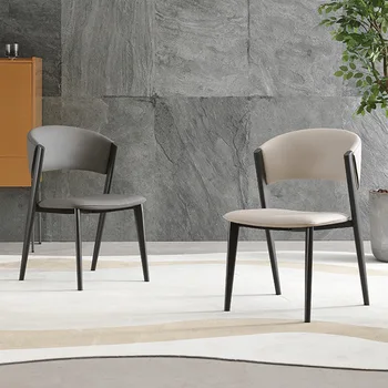 Роскошные обеденные стулья в скандинавском стиле Минималистичный современный дизайн Компьютерные Высокие садовые обеденные стулья Терраса Гостиная Cadeiras Мебель для дома