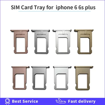 Слот для лотка Nano SIM-карты для iPhone 6s 6sPlus Замена адаптера для лотка для SIM-карты Замена держателя лотка для sim-карты