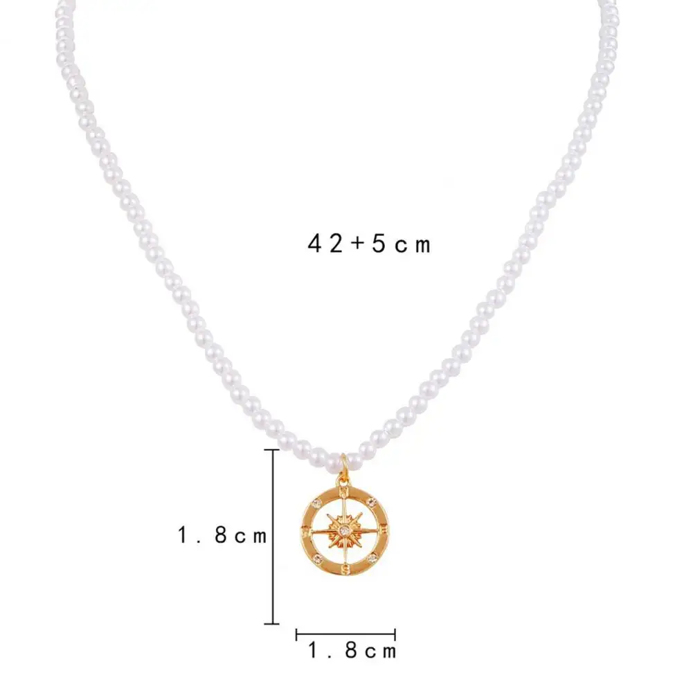 Женское простое ожерелье с цепочкой в виде сердца, Модные украшения из искусственного жемчуга Для женщин, Чокеры, Аксессуары, Подарок подруге на день рождения5