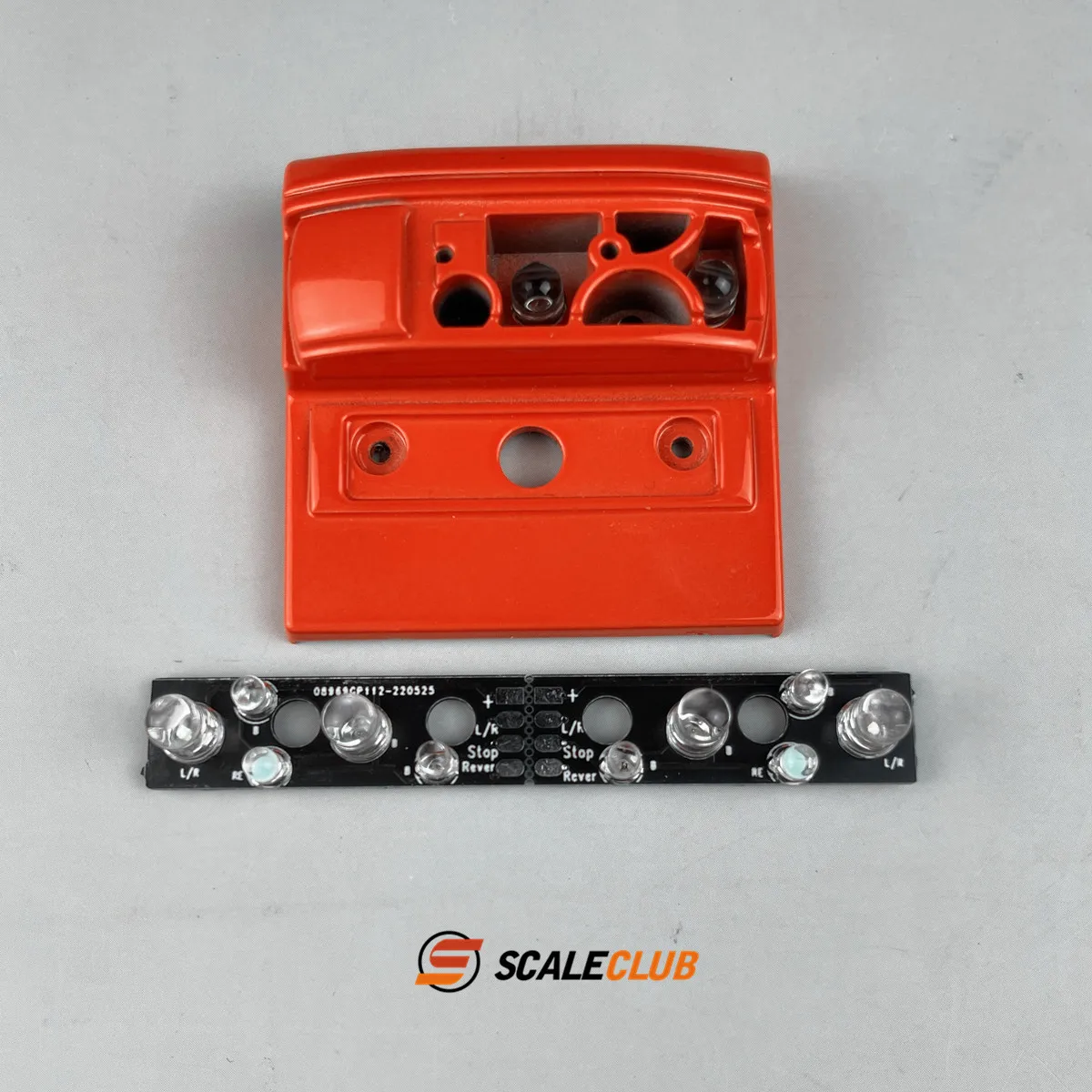 Модель Scaleclub 1/14 для светодиодной платы заднего фонаря MAN 2-3V для самосвала с радиоуправляемым грузовым прицепом Tamiya Lesu0