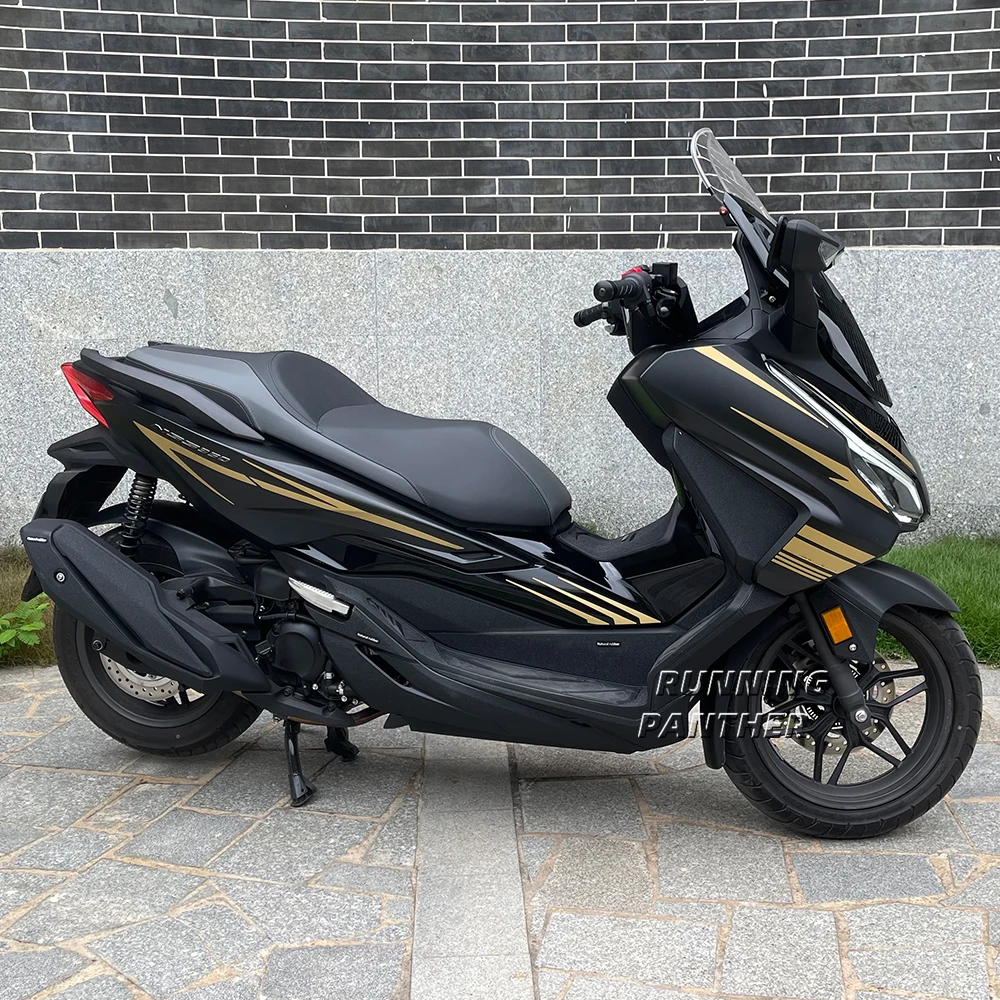 Мотоциклетный кузов, устойчивый к царапинам, Противоскользящий, с цветочной наклейкой, Декоративная наклейка для Honda NSS 350 NSS350 20233
