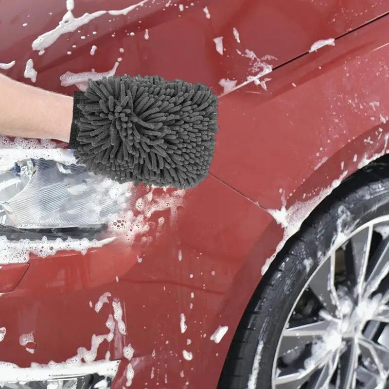 Набор для чистки автомобилей Универсальные Щетки для мытья автомобильных дисков Автоматическое Сглаживание пыли Набор щеток для чистки транспортных средств4
