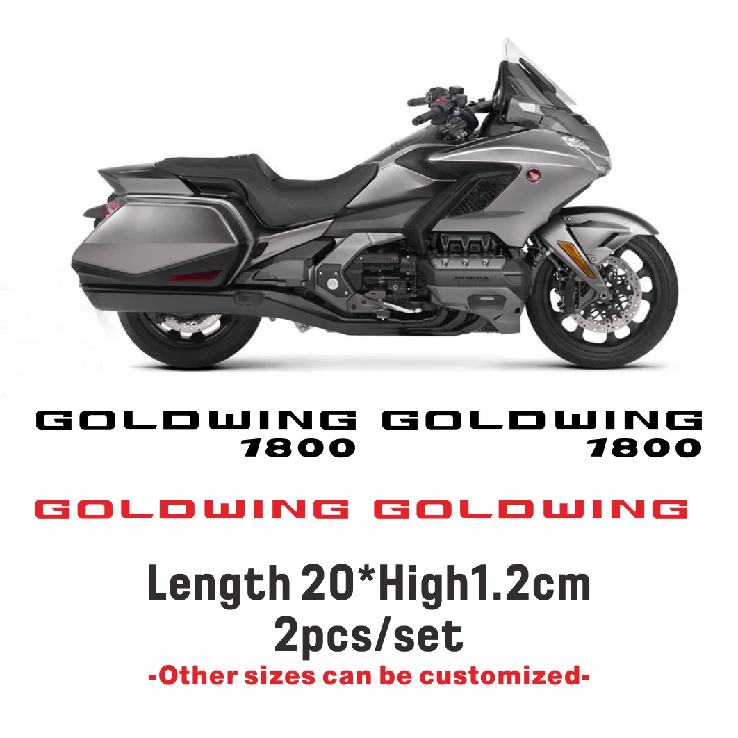 Наклейка на мотоцикл Goldwing GL1800 Аксессуары 2022 Водонепроницаемая наклейка для Honda Gold Wing GL 1800 1500 2000-2021 2018 2019 20200