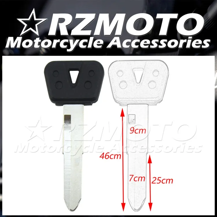 Неразрезанный Пустой Ключ зажигания Мотоцикла Для YAMAHA VOX BWS BWS125 VOX50 GTR125 JOG EVO SMAX155 Магнитный Ключ Противоугонного Замка3