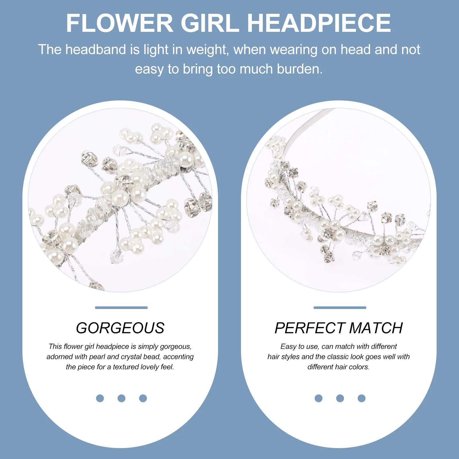 Свадебная повязка на голову для девочки с цветочным узором, предложение, головные уборы, аксессуар для волос, жемчужные хрустальные бусины, повязки для невесты, детские повязки1